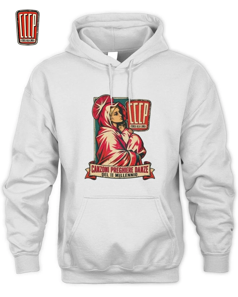 T-Shirt CCCP Canzoni Preghiere Danze | Merch Punk 2 CCCP Fedeli Alla Linea Canzoni Preghiere Danze Hoodie