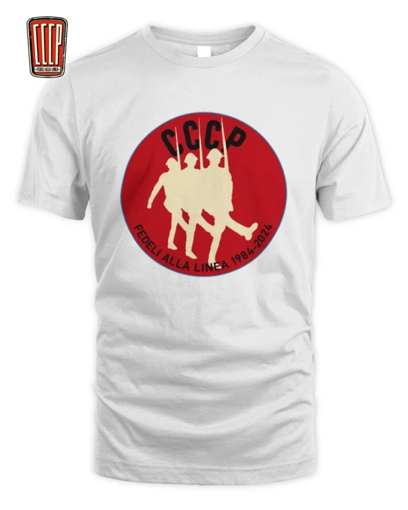 CCCP Cerchio Rosso Tre Figure 1984 2024 T-Shirt