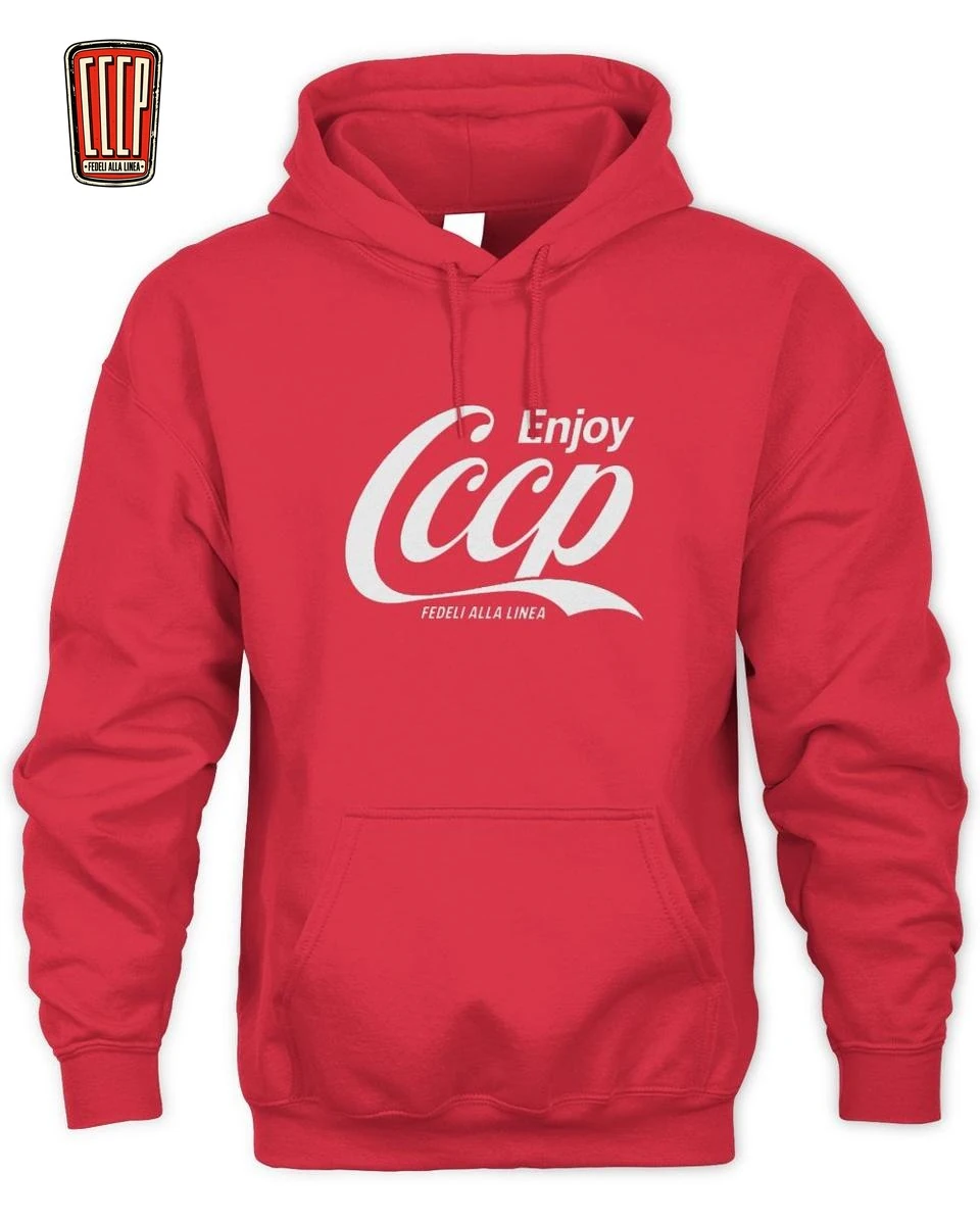 T-Shirt Enjoy CCCP Parodia Pop Art | Grafica Punk 2 Enjoy CCCP Parodia Pop Art Hoodie