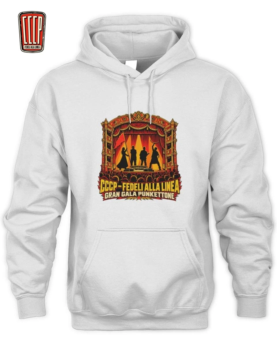 T-Shirt CCCP Gran Gala Punkettone | Merch Ufficiale 2 CCCP Gran Gala Punkettone Teatro Hoodie
