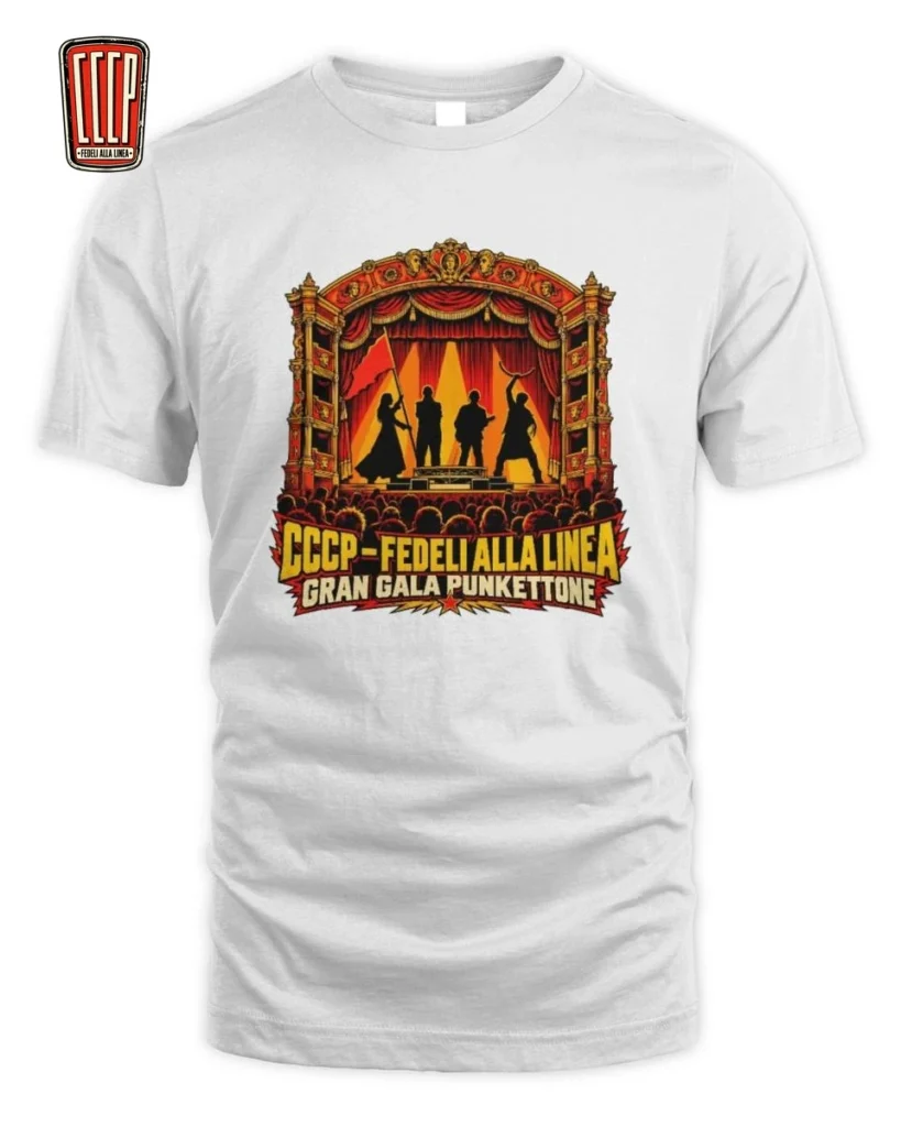 CCCP Gran Gala Punkettone Teatro T-Shirt