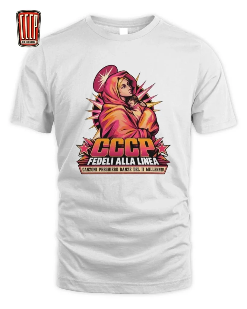 CCCP Icona Madonna Punk Rock T-Shirt