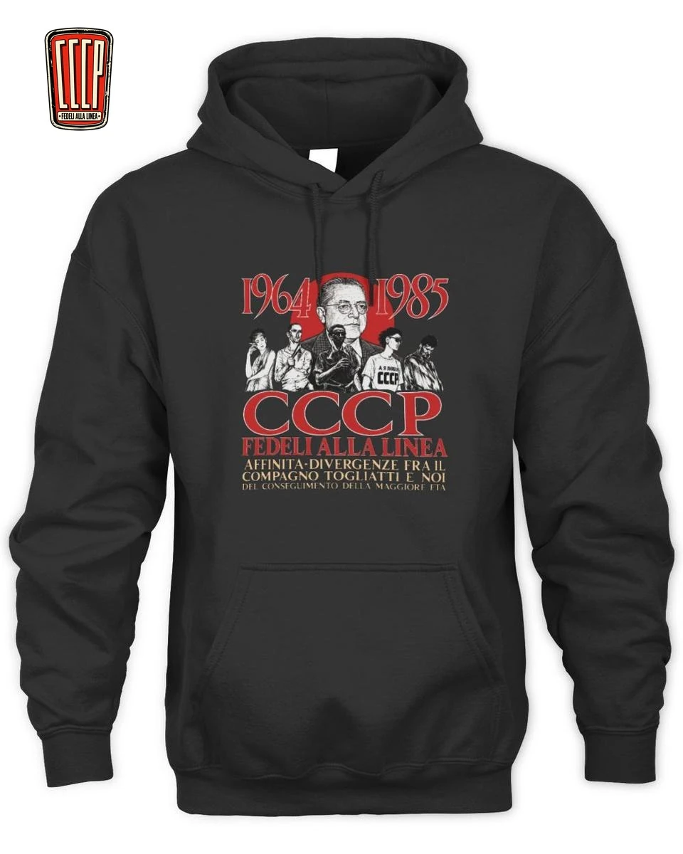 T-Shirt CCCP 1964 1985 Compagno Togliatti | Merch 2 CCCP 1964 1985 Affinita Divergenze Hoodie