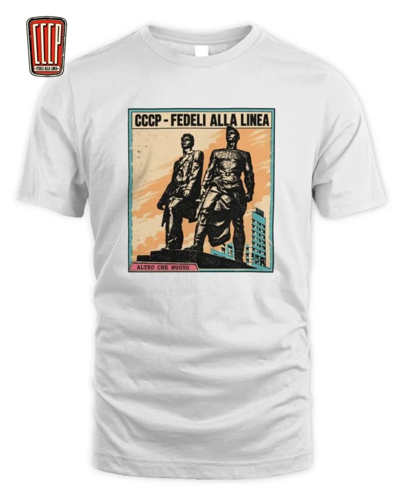 CCCP Statua Lavoratori Altro Che Nuovo T-Shirt