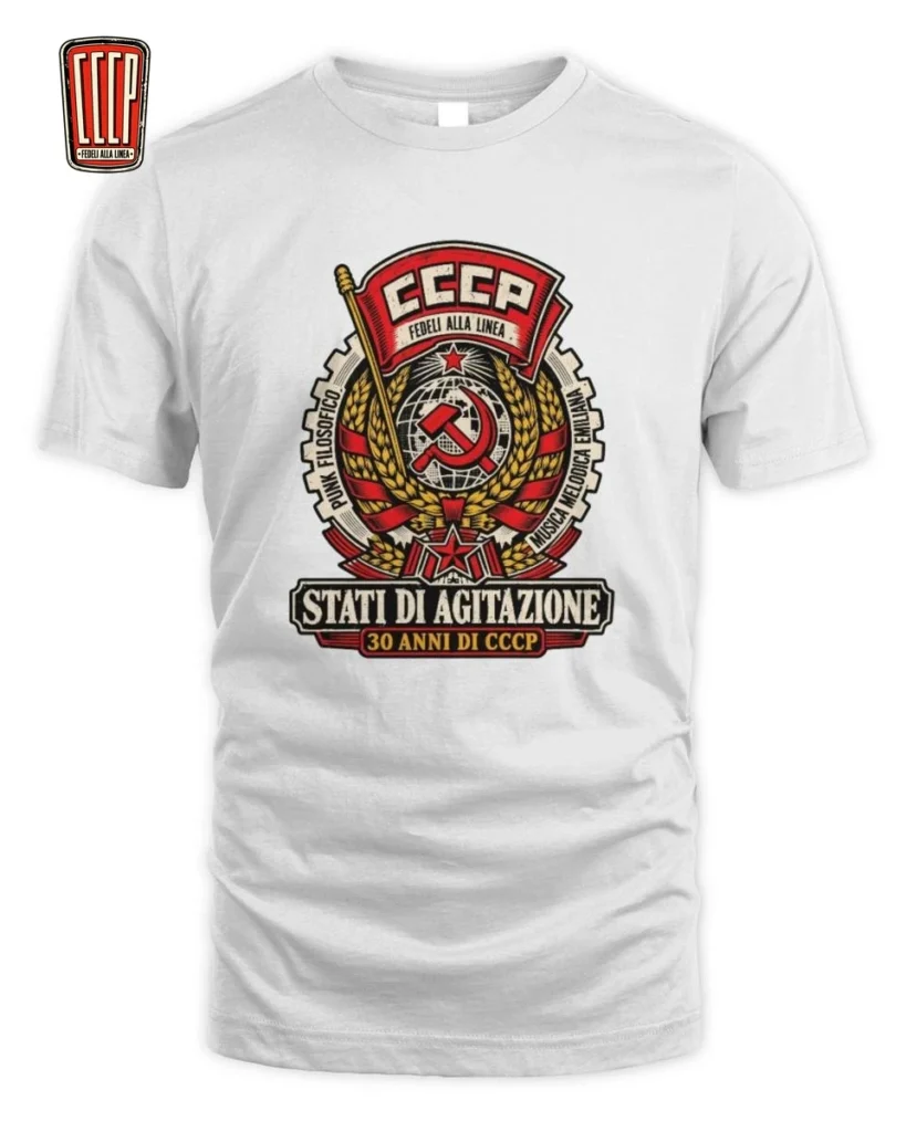 CCCP Stemma Sovietico Colori T-Shirt